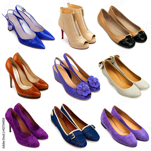 Multicolored female shoes-16