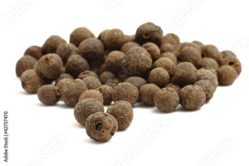 Closeup background of pepper seeds.
