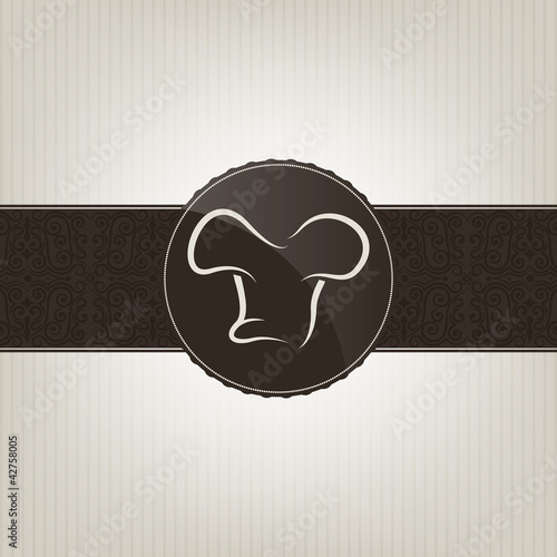 Abstre restaurant menu cover