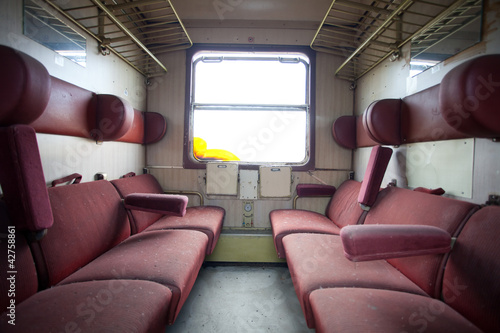 old train interior