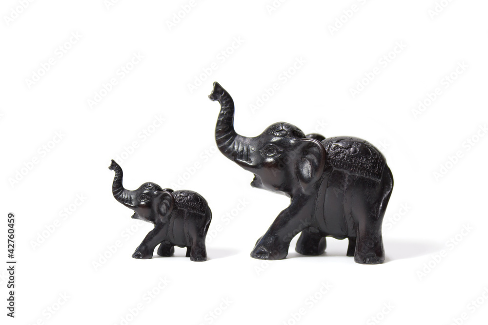 Naklejka premium Sculpture elephant