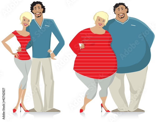 Dieting couple