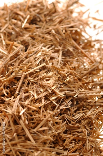 Naturbaustoff Flachs zur Wärmedämmung photo