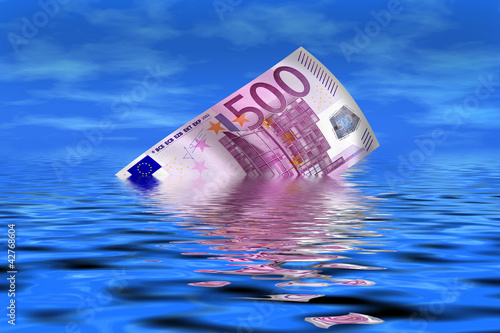500 Euro gehen unter