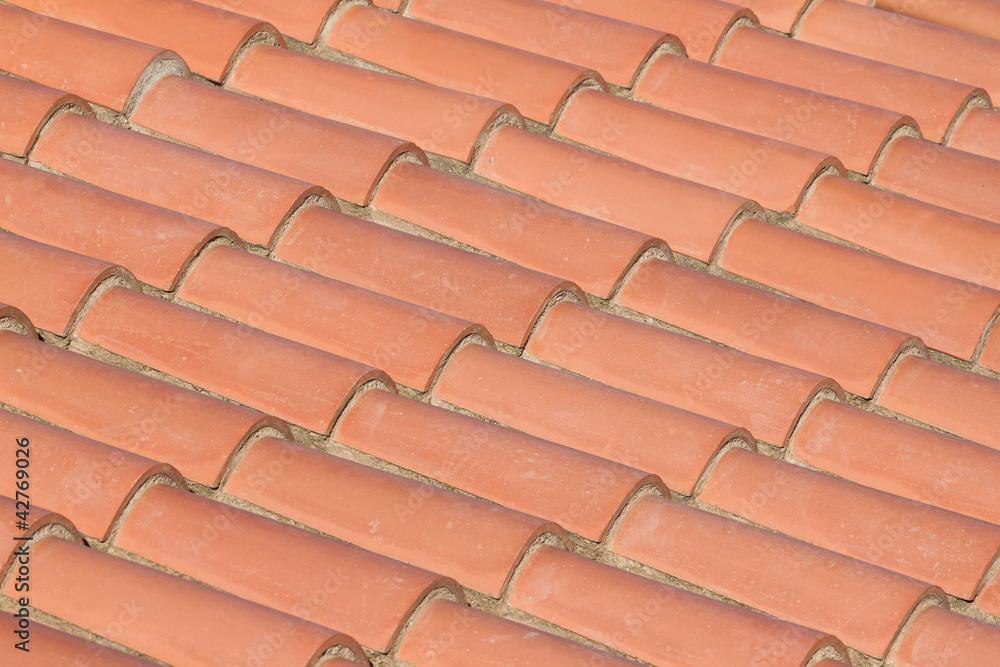 Red roof tiles Red roof tiles