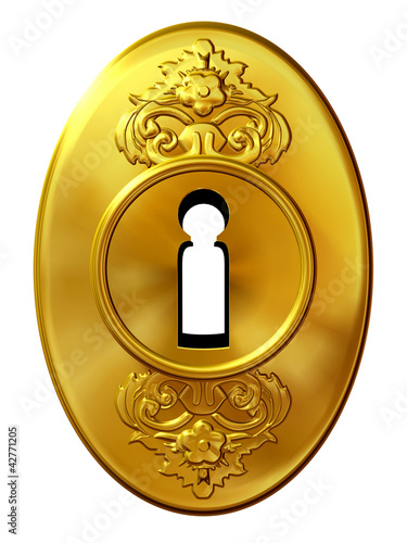keyhole plate