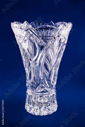 crystal vase for flowers