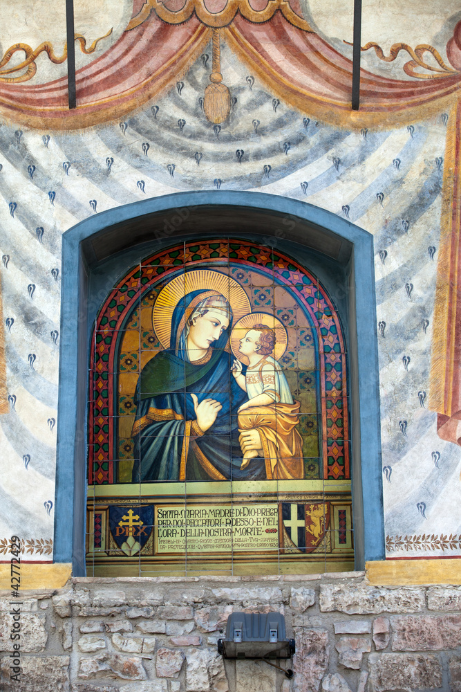 Assisi - Mary and Jesus
