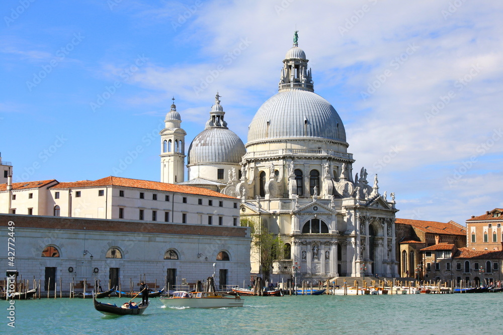 Obraz premium Basilique Santa Maria della Salute de Venise - Italie