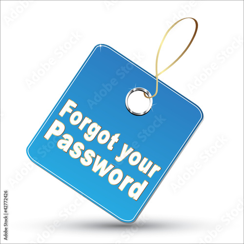 FORGOT YOUR PASSWORD ICON