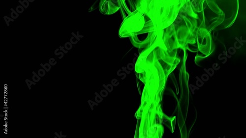 Green smoke photo