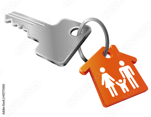 Vector illustration Familiy home