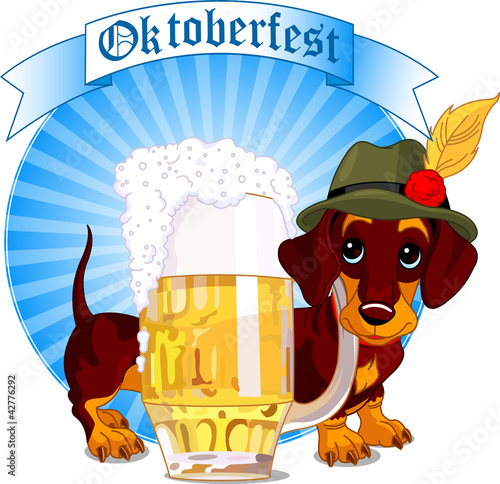 Oktoberfest dog