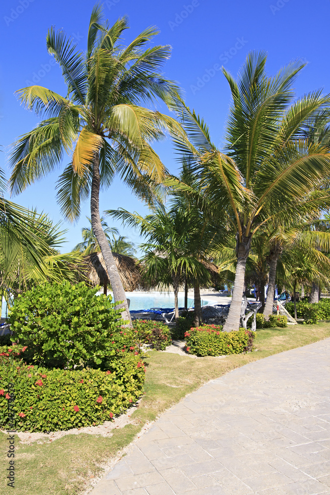 Area of hotel Sol Cayo Largo.