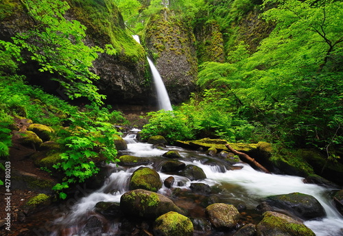 Ponytail Falls at Columbia River George