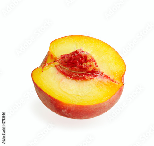 Fresh ripe peach
