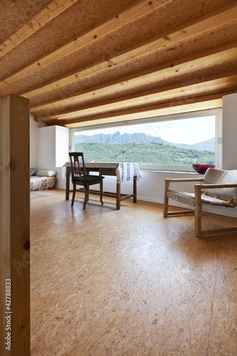 view of the room, rural home interior © alexandre zveiger