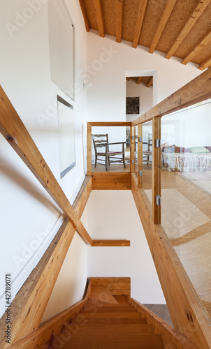 view of the room  rural home interior  staircase