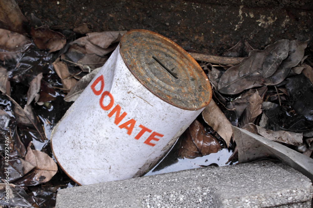 Obraz premium forgotten charity