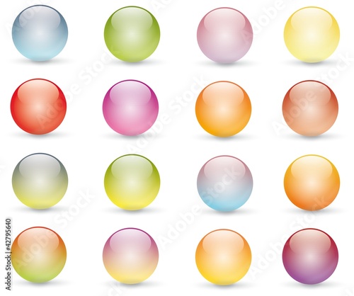 colored bubble