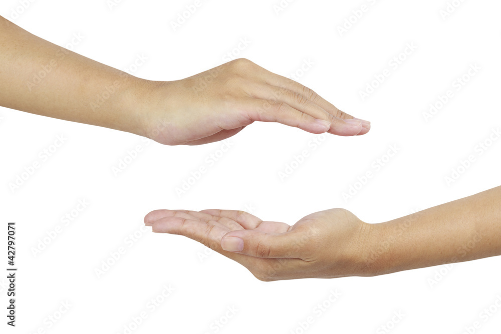 two hands two hands