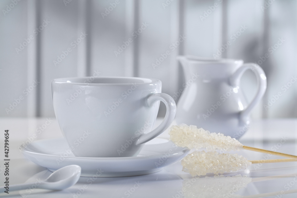 composition of white coffee accessories composition of white coffee accessories