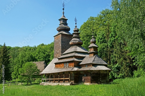 Old Ukrainian church