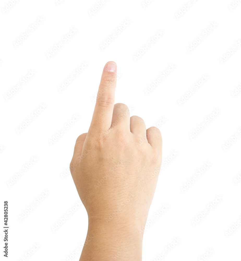 small hand simulating showing something small hand simulating showing something