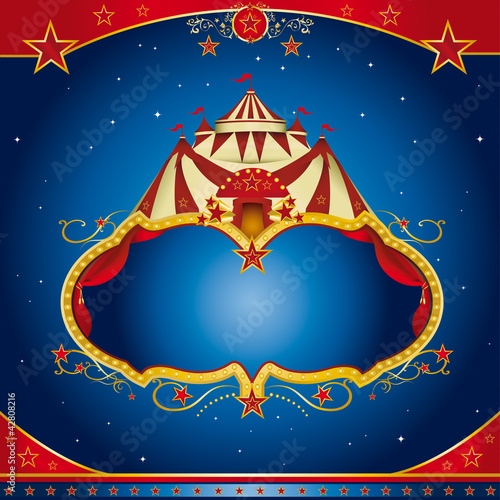 Circus magic leaflet