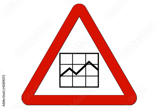 Señal peligro inversiones