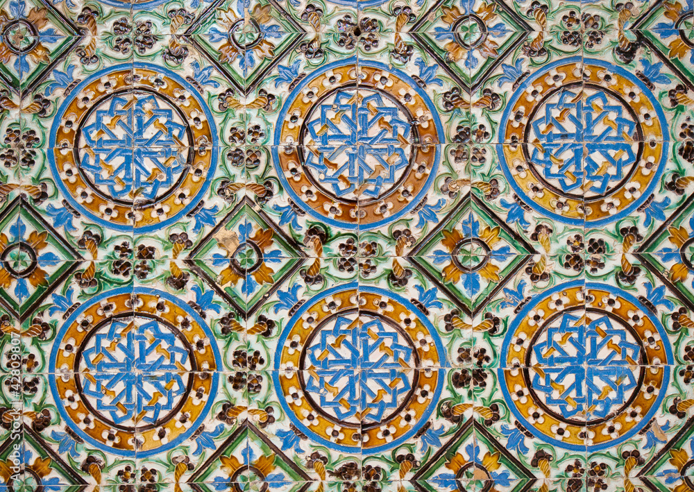 Obraz premium Tile background