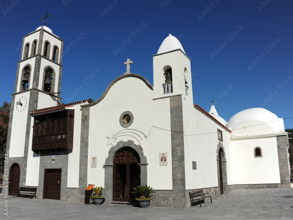 Teneriffa, Kirche in Santiago del Teide