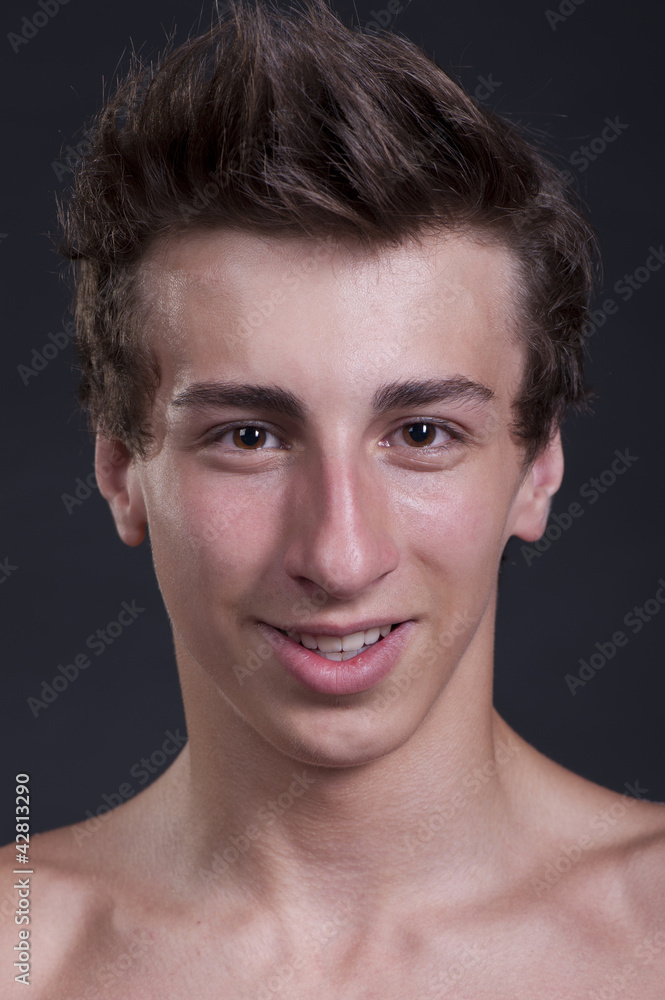 Fototapeta premium Portrait of a young man