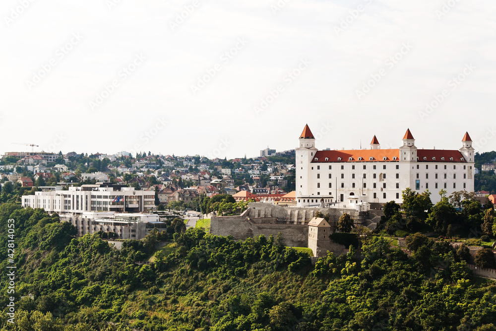 Slowakei, Bratislava: Burg und Parlament