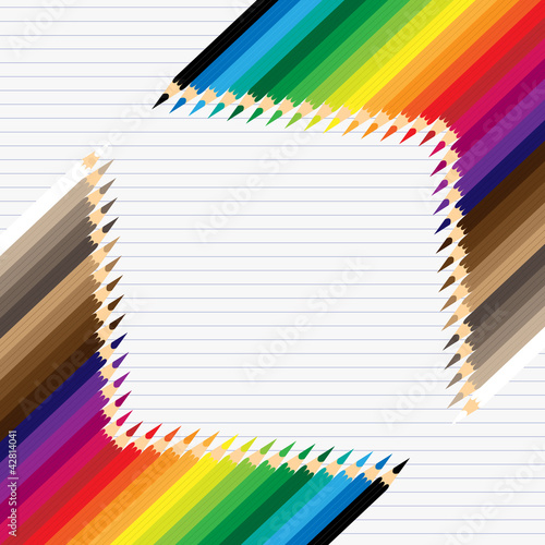 Colorful pencils