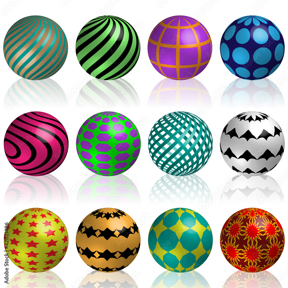 Colorful balls Colorful balls