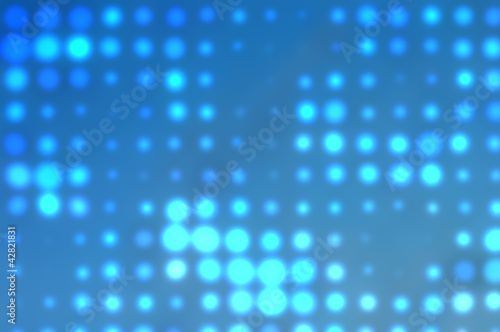 abstract background blue bokeh circles