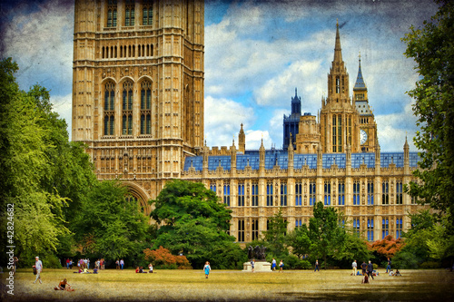 The Houses of Parliament, London