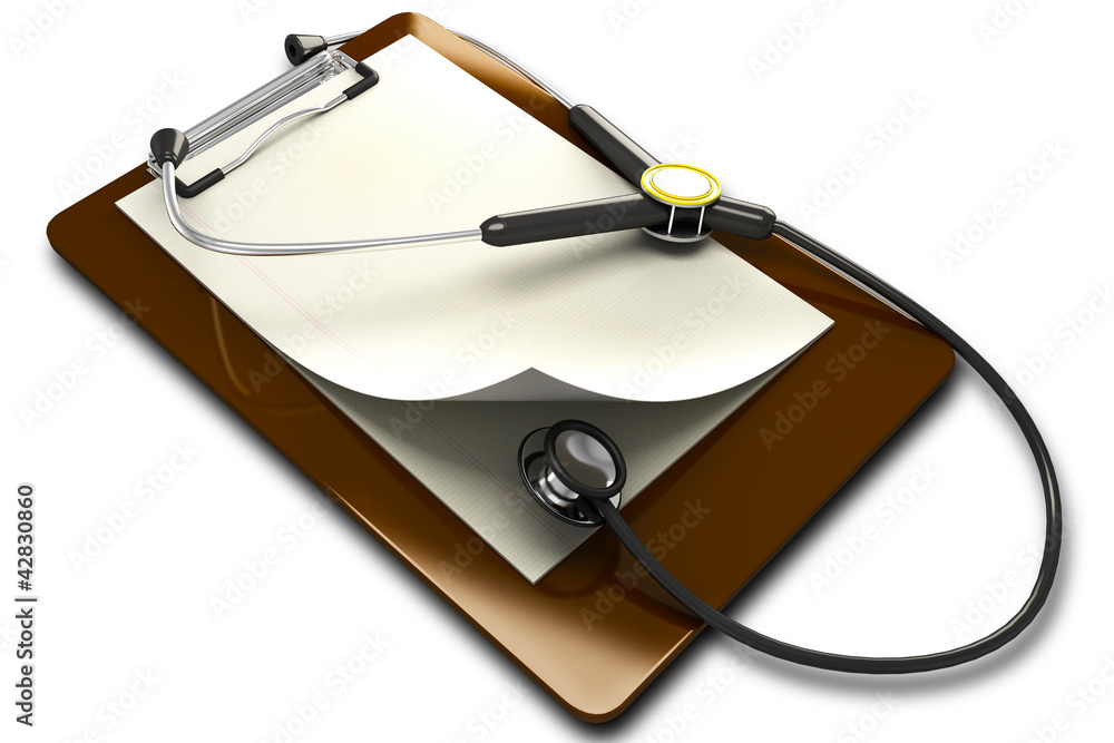 Stethoscope with Notepad Stethoscope with Notepad