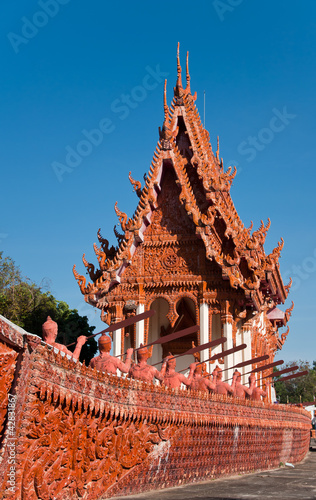 Fotografie Church in the boat at Baan Na Muang Temple in Ubonratchathani, T
