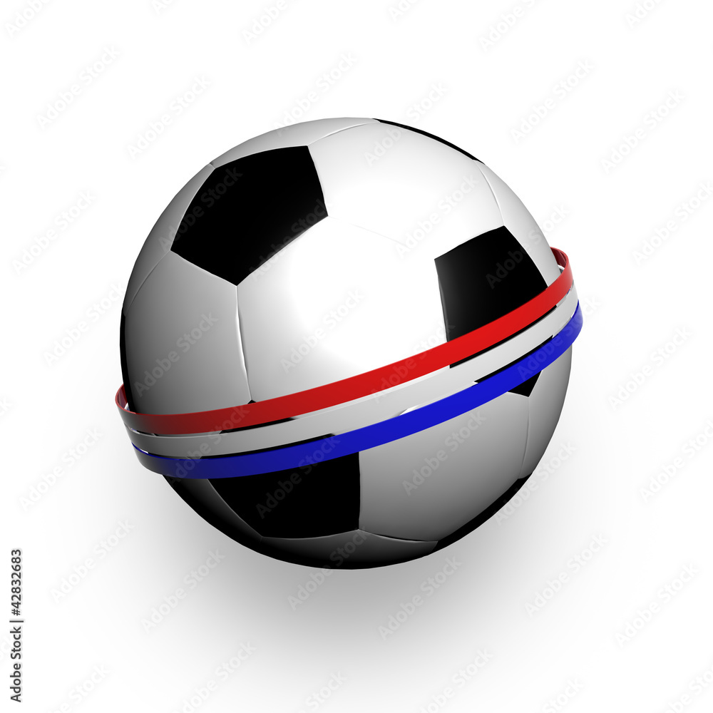 Obraz premium Pallone con bandiera olandese