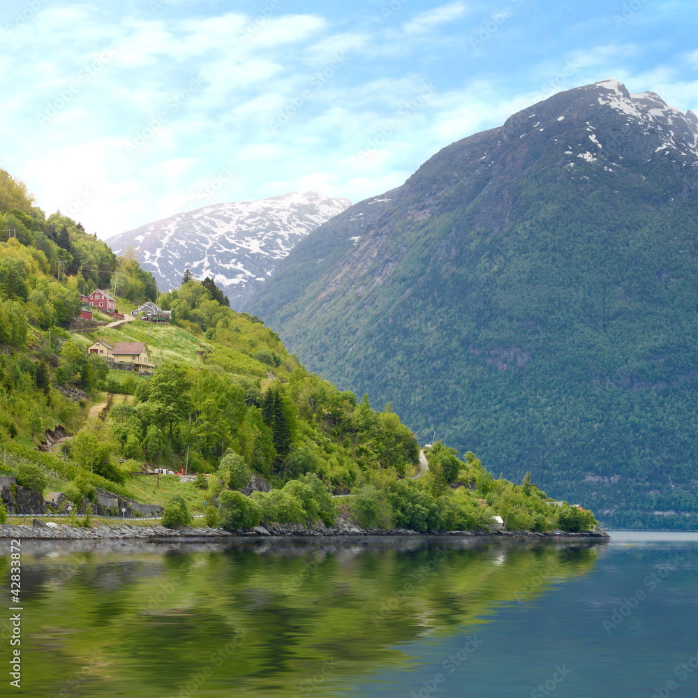 Leben am Fjord