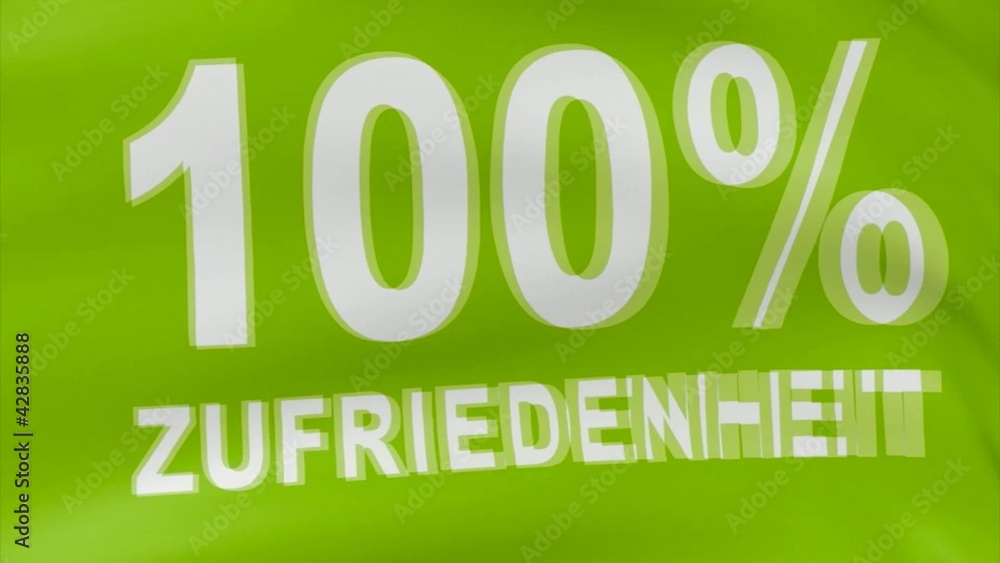 Banner 100% Zufriedenheit Banner 100% Zufriedenheit
