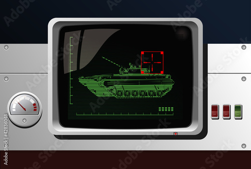 display of radar