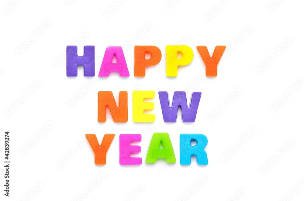 アルファベット HAPPY NEW YEAR アルファベット HAPPY NEW YEAR