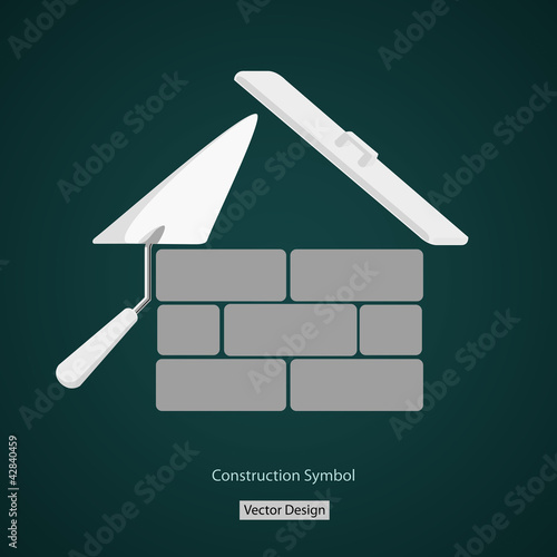 house building symbol vector creative design