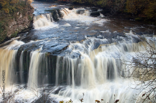 Bonnington Linn Falls, Falls of Clyde, Lanark, Scotland
