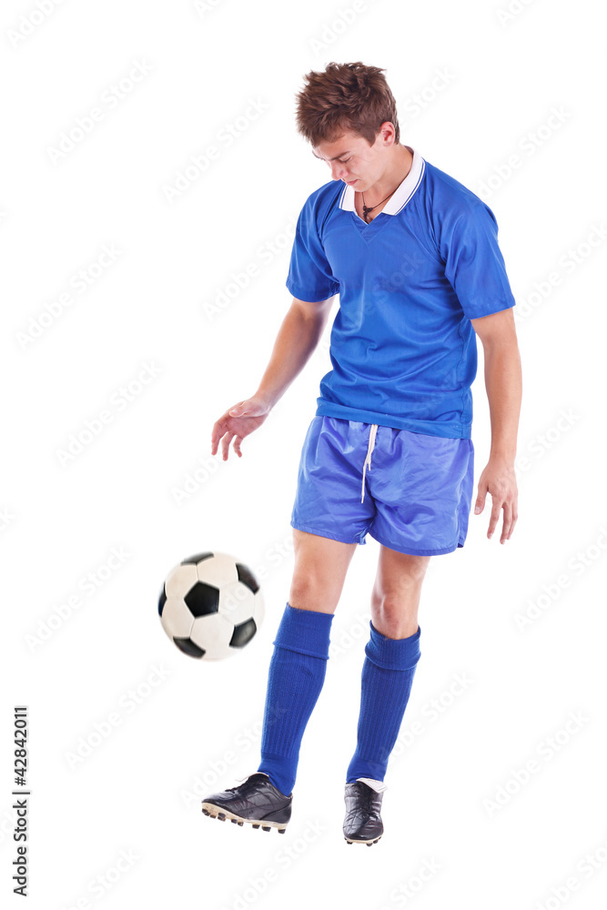 Young soccer player Young soccer player