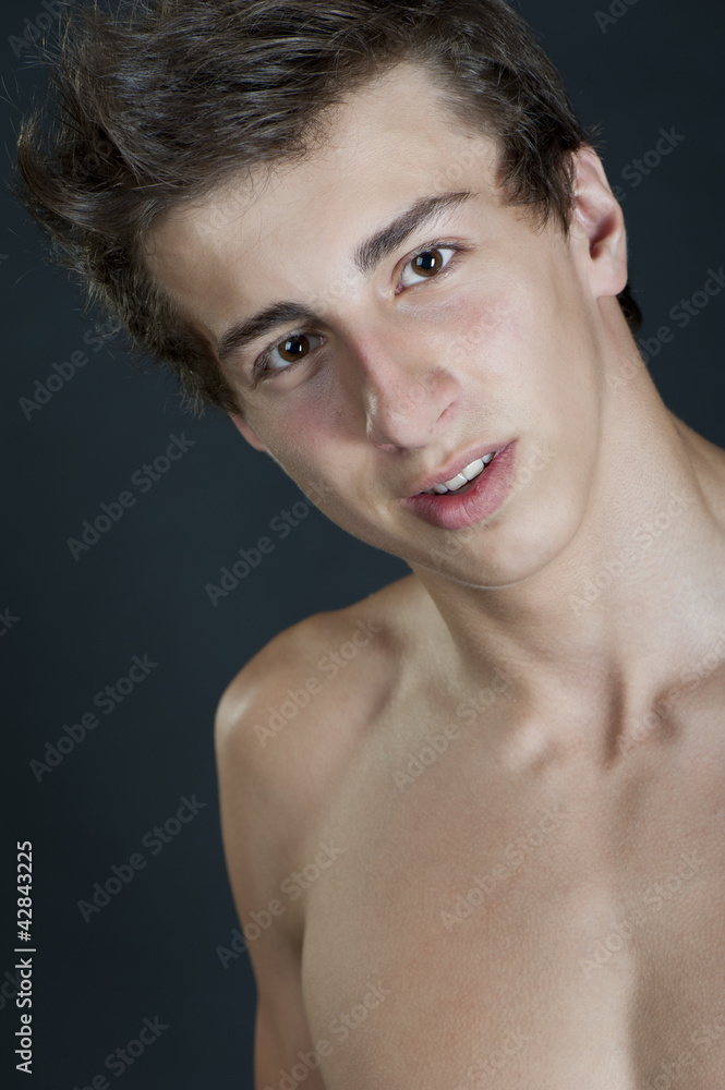 Portrait of a young man