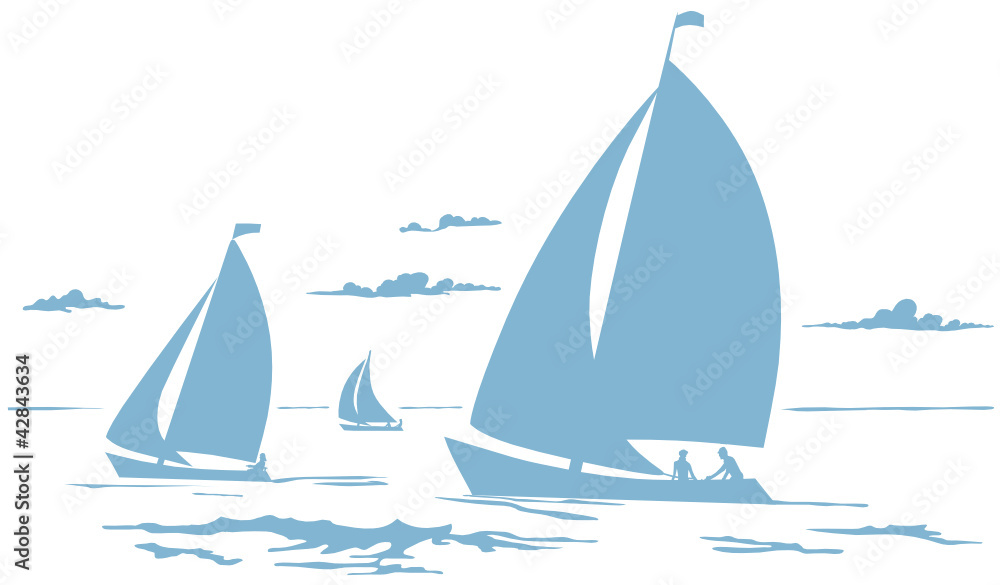 Segelboote Zeichnung Stock Vector | Adobe Stock Segelboote Zeichnung Stock Vector | Adobe Stock